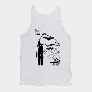 Thirsty cat Tank Top